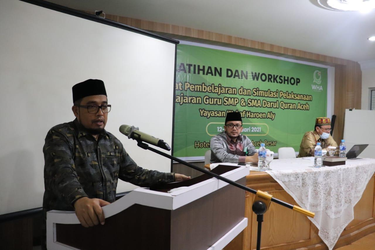 Yayasan Waqaf Haroen Aly Gelar Pelatihan dan Workshop Perangkat Pembelajaran